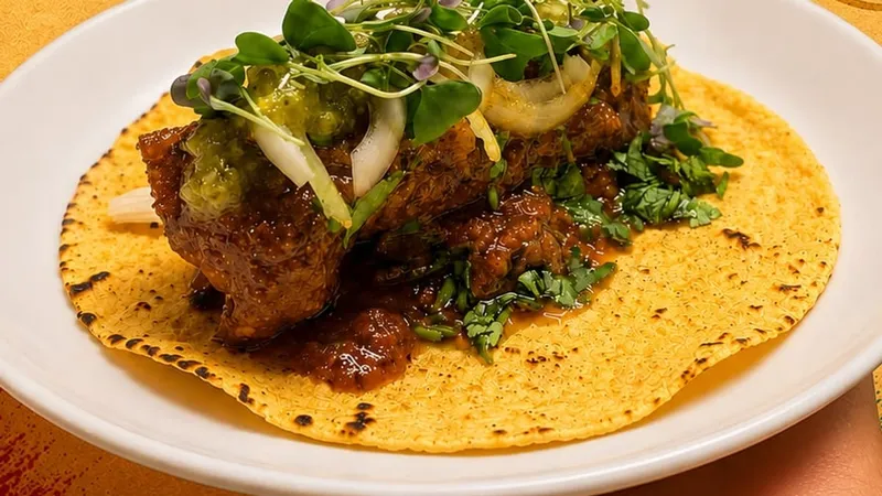 Pork Rib Taco